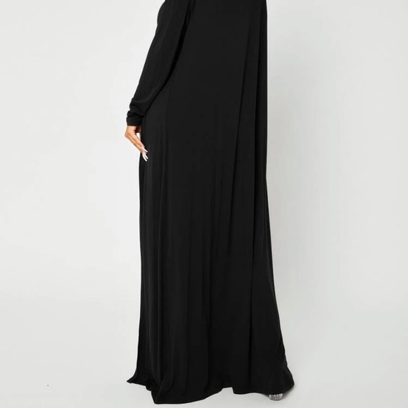 SHEIN SXY Open front coat & tube top with leggings LARGE - Picture 3 of 5